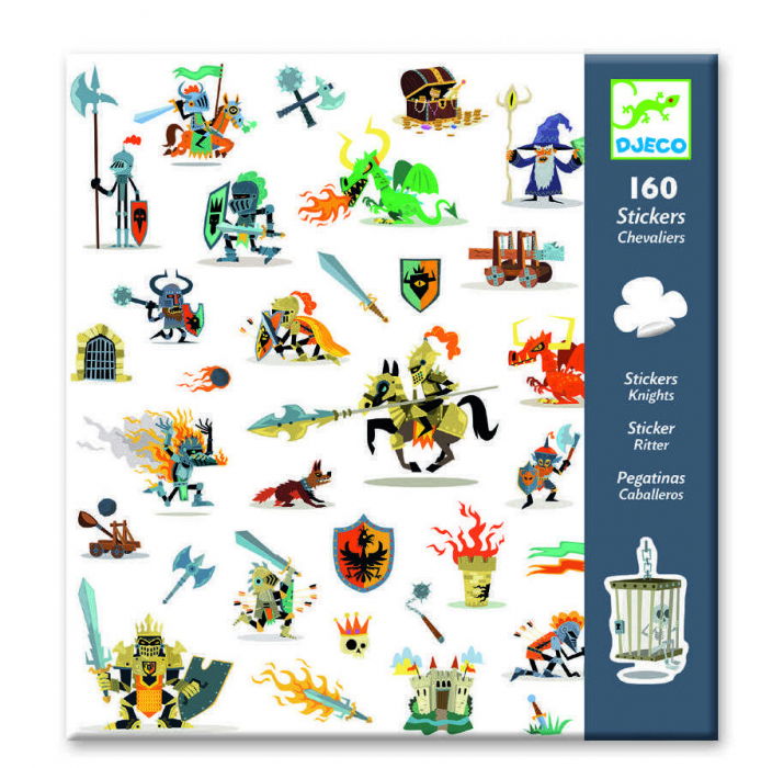 Djeco Abtibilduri Djeco Cavaleri [1]