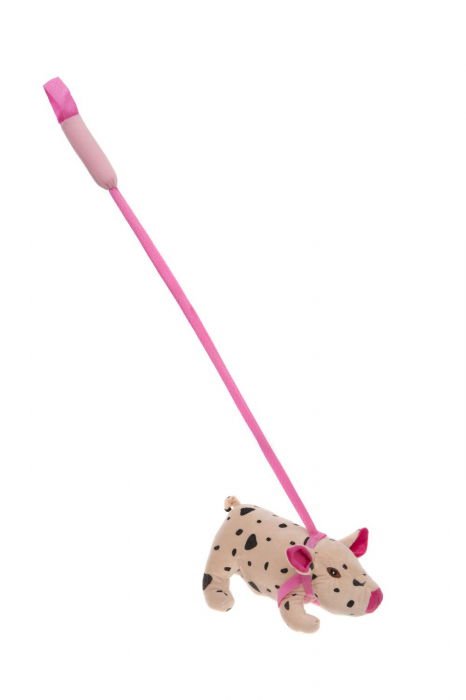 Keycraft-Purcelus din plus cu lesa [1]