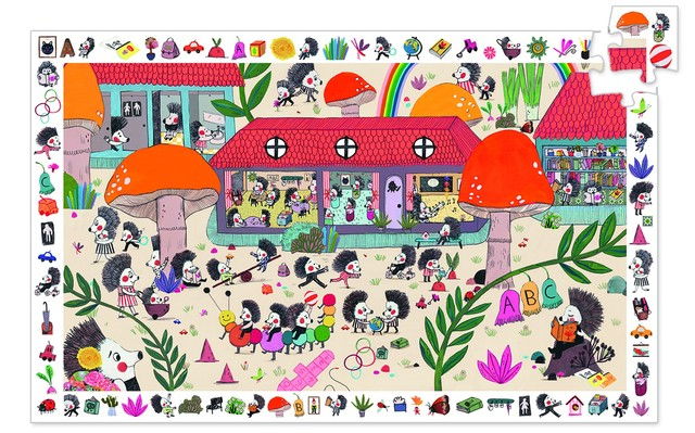 Djeco-Puzzle-observatie-Djeco-Scoala-prietenilor-arici [1]