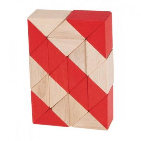 Jocuri de logica - Fridolin-Sarpele-de-lemn-joc-logic