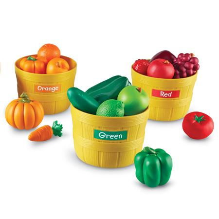 Learning Resources - Learning-Resources-Farmer-s-Market-Fructele-Fermierului-Set-sortare-culori