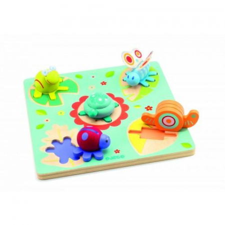 Djeco - Djeco-Lilo-Testoasa-si-prietenii-Puzzle-relief