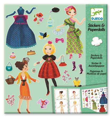 Ügyességi játékok - Djeco-Abtibilduri-repozitionabile-moda