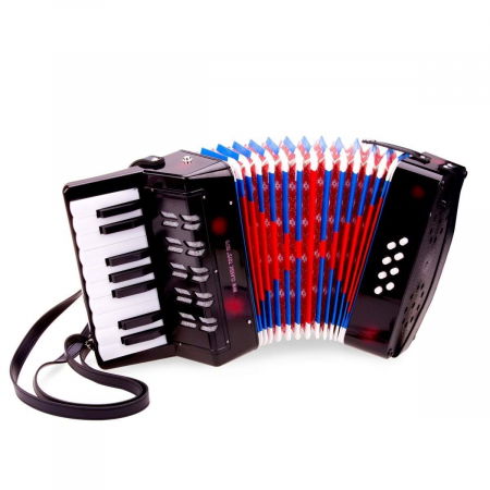 Akciók - New-Classic-Toys-Acordeon-mare-Instrument-muzical-copii-Negru