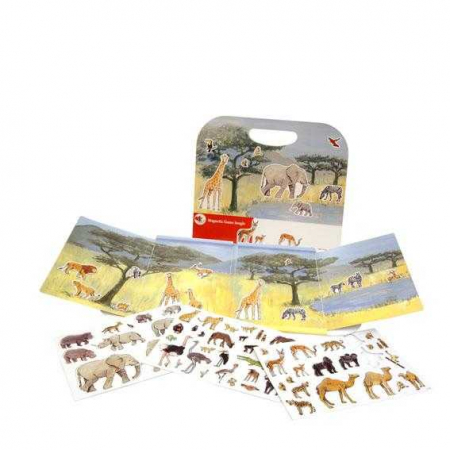 Játékok 3-5 éveseknek - Egmont-Toys-Animale-din-jungla-Set-magnetic