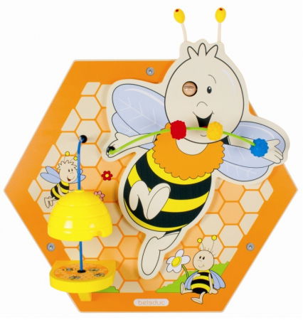 Oktató játékok - Beleduc-Aplicatie-de-perete-Albinuta-harnica