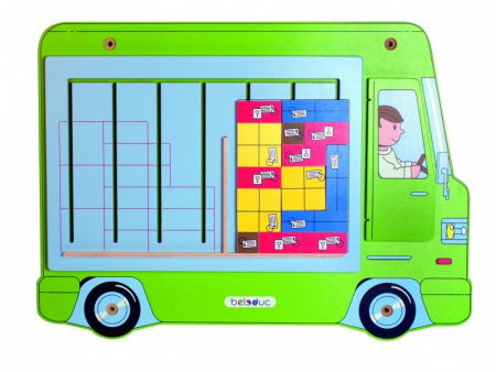 Játékok 3 éves kortól - Beleduc-Aplicatie-de-perete-Curierul