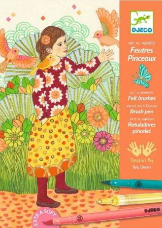 Rajzkészletek - Djeco-Set-lucru-manual-si-desen-in-natura