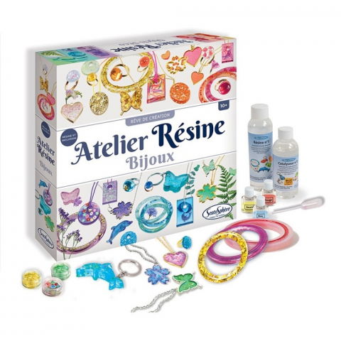 Lucru manual copii - Sentosphere-Atelier-de-bijuterii-Set-creativitate-cu-rasina