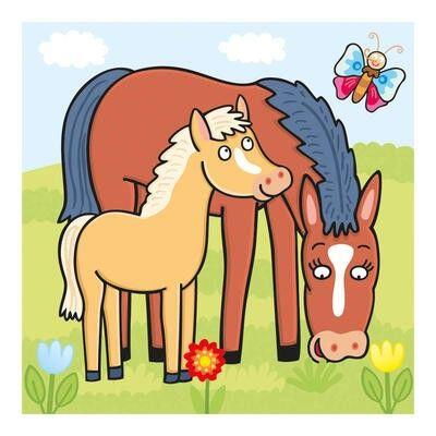 Baba kirakósok - Dino-Baby-puzzle-Animalute-jucause-3-5-piese