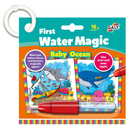 Baba játékok - Galt-Baby Water Magic: Carte de colorat In ocean