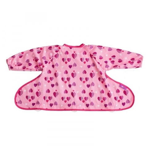 Keresztelő ajándékok - Baveta cu maneci si ventuze  - Inimioare