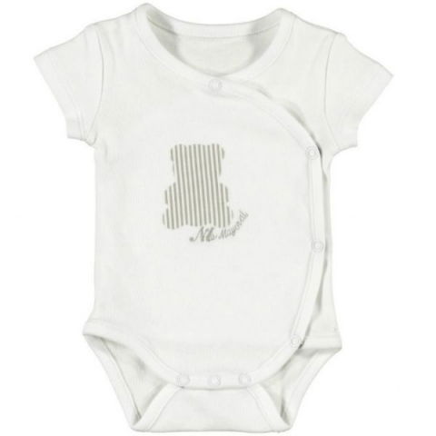 Jucarii 1-3 ani - Mayoral-Body crem cu maneca scurta (1701), 12 luni, 80 cm