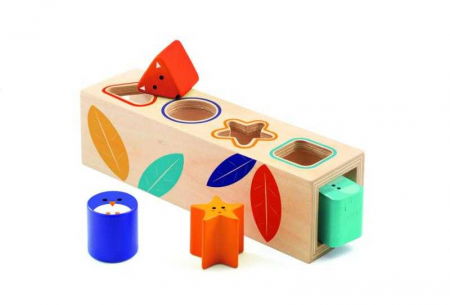 Puzzle bebelusi - Djeco-Boita-Basic-cutia-formelor