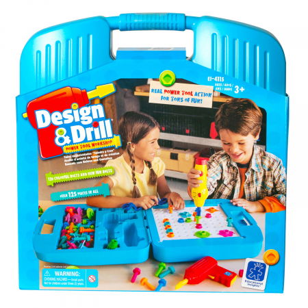 Varázs fúrógép - Learning-Resources-Bormasina-Magica-set-premium-Atelier-de-construit-modele