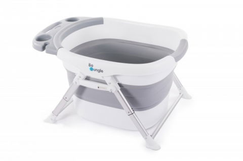 Játékok 0-12 hónaposoknak - Cadita pentru copii pliabila Bo Jungle universala pentru cabina dus