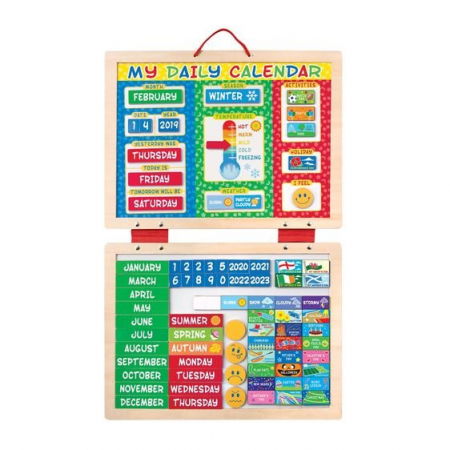 Baba játékok - Melissa-Doug-Calendar-magnetic-Activitatile-zilnice