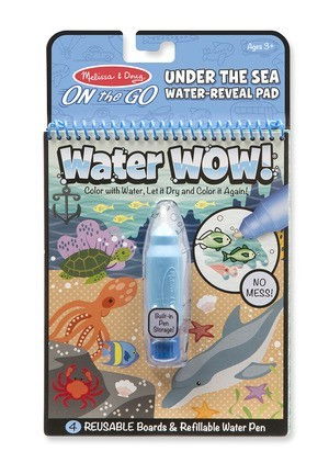 Játékok 6-8 éveseknek - Melissa & Doug Carnet de colorat cu Apa magica Oceanul