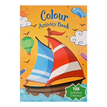 Akciók - WinsHolland-Carte de colorat cu activitati - transport