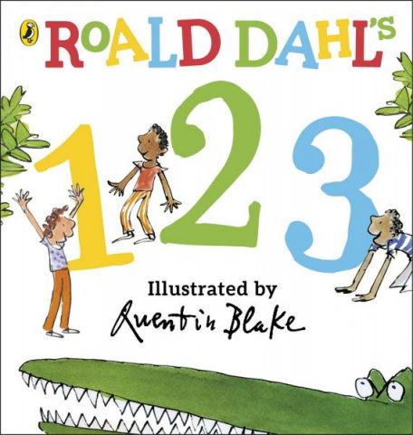 Jucarii 1-3 ani - Rainbow Designs-Carte in limba engleza Roald Dahl's 123