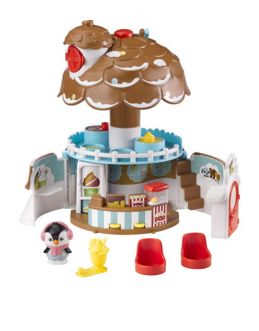 Ajándékok 2 éves gyerekeknek - Klorofil Casuta Con de Brad cu inghetata - Set tematic joc de rol