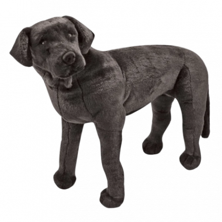 Oktató játékok - Melissa & Doug-Catel Labrador Negru gigant din plus