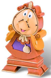 Bullyland Ceasul Cogsworth - Figurina din Frumoasa si Bestia