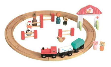 Állatfigurák játékok - Egmont-Toys-Circuit-Tren-si-Figurine-Egmont
