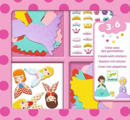 Óvodai anyagok - Djeco-Colaje-cu-fetru-zane