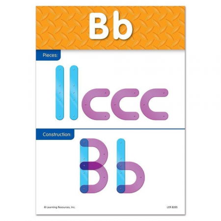 Oktató játékok - Learning-Resources-Construieste-alfabetul-Set-constructie