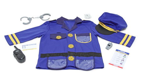 Gyerek Halloween jelmezek - Melissa & Doug Costum carnaval copii Ofiter de Politie Melissa and Doug