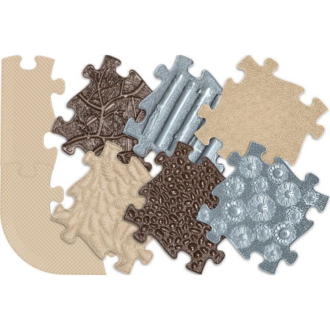 Ajándékok gyerekeknek - Covoras ortopedic senzorial puzzle Set pentru Seniori