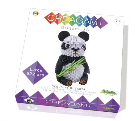 Lucru manual copii - CreativaMente-Creagami-panda