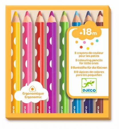 Seturi de desen - Djeco-Creioane-colorate-pentru-bebe