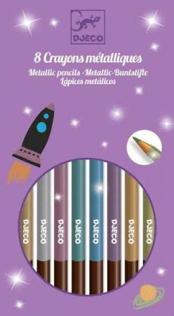 Seturi de desen - Djeco-Creioane-metalice