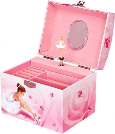 Idei cadou fetite - Trousselier-Cutie-muzicala-cu-perle-Balerina