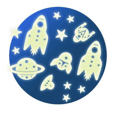 Accesorii bebelusi - Djeco Decor fluorescent Djeco Cosmos