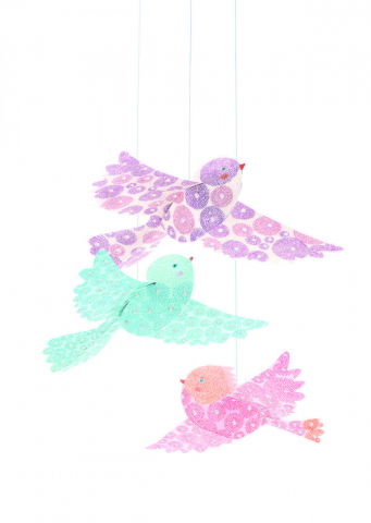 Cadouri 3 ani - Djeco-Decoratie camera copil, pasari