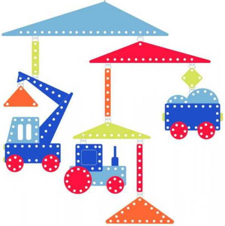 Accesorii bebelusi - Djeco Decoratie mobil Vehicule