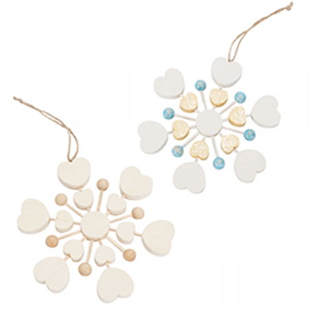 Játékok 4 éves kortól - Beleduc-Decoratiune-de-pictat-Fulg-de-zapada-Maxi