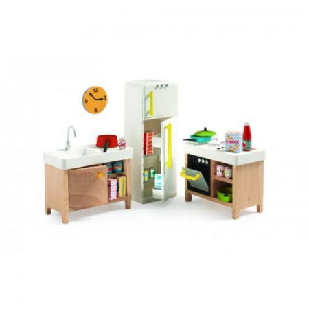 Játékok 6 éves kortól - Djeco-Mobila-de-bucatarie-miniatura