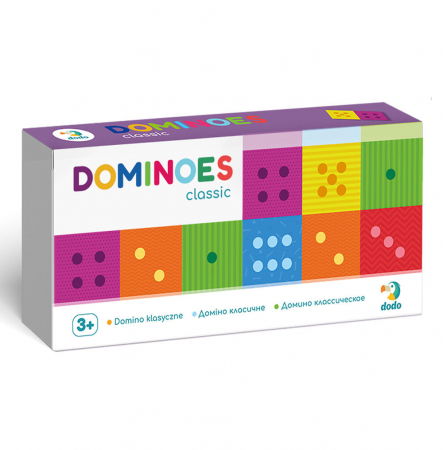 Memóriajátékok - Dodo Domino clasic 28 piese 