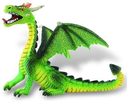 Játékok 1-3 éveseknek - Bullyland Dragon verde - Figurina colectie