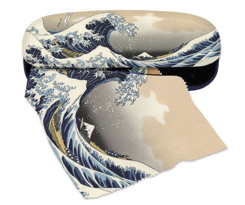 Hokusai textil tok és szemüveg védelem - Marele val, Fridolin