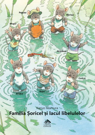 Ajándékok 10 éves gyerekeknek - Cartea Copiilor-Familia soricel si lacul libelulelor - Kazuo Iwamura