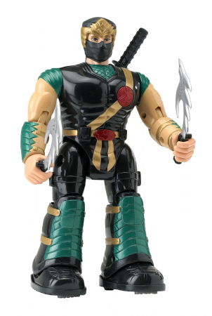 Ajándékok 7 éves gyerekeknek - Little Learner Figurina Ninja cu accesorii