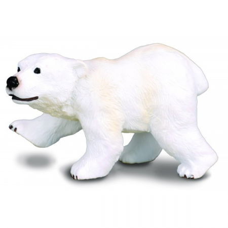 Oktató játékok - Collecta-Pui-de-Urs-Polar-S-Animal-figurina