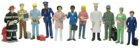 Akciók - Pachet Figurine Profesii Miniland si familie asiatica
