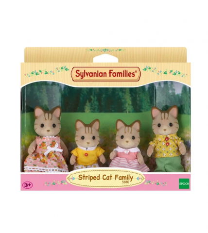 Mesemondás - Epoch -Figurine Sylvanian Families-Familia Pisicutelor Vargate