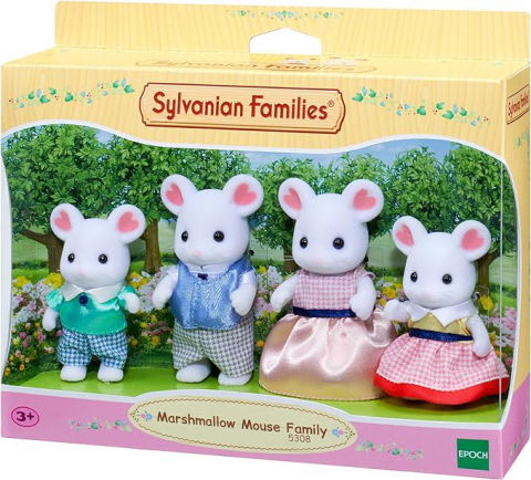 Mesemondás - Epoch -Figurine Sylvanian Families - Familia Soriceilor